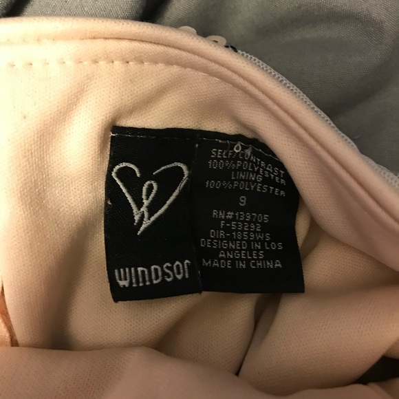 Light pink sparkle dress size 9 - Picture 3 of 3